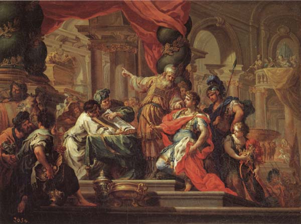 Alexander the Great in the Temple at Jerusalem